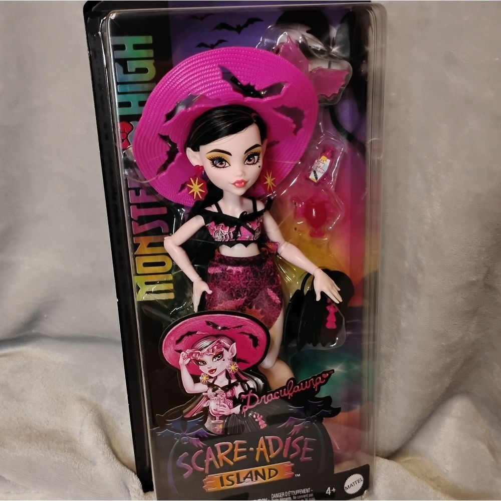 Monster High Draculaura Scare-adise Doll